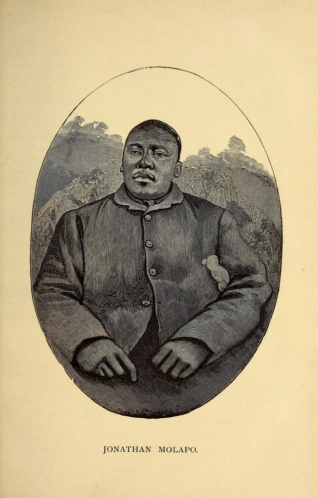 An illustration from Fourteen years in Basutoland: a sketch of African mission life, 1891, leaf 227