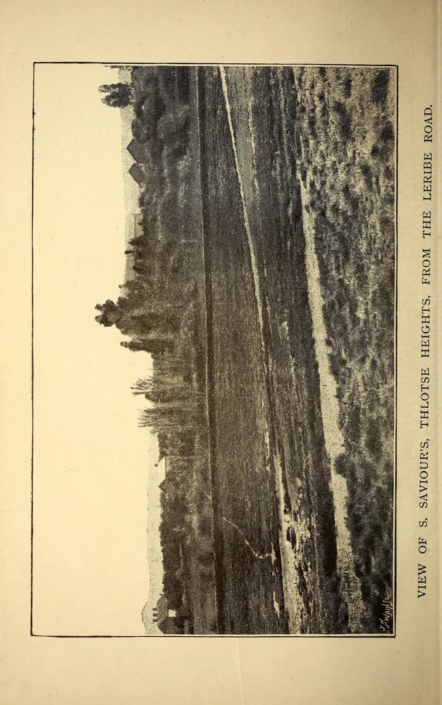 An illustration from Fourteen years in Basutoland: a sketch of African mission life, 1891, leaf 8