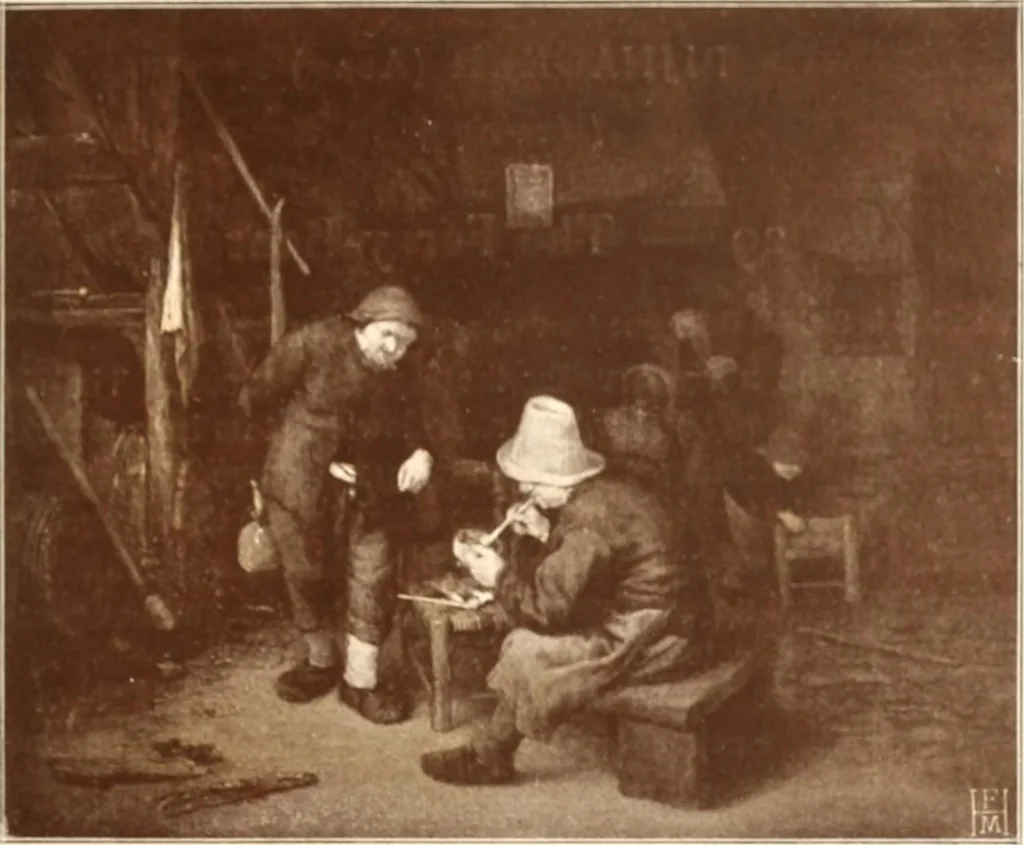 An illustration from Illustrated catalogue of the fourth series of 100 paintings by old masters of the Dutch, Flemish, Italian, French, and English schools : being a portion of the Sedelmeyer Gallery, which contains about 1500 pictures by ancient and modern artists, 1897, leaf 43