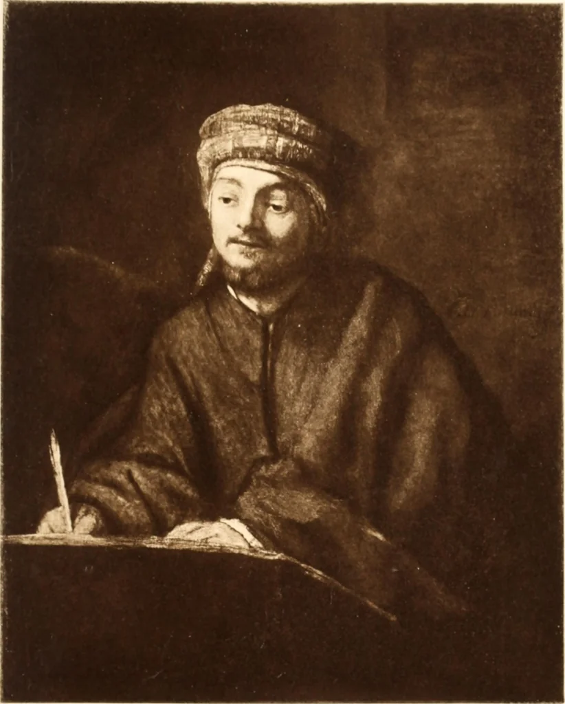 An illustration from Illustrated catalogue of the fourth series of 100 paintings by old masters of the Dutch, Flemish, Italian, French, and English schools : being a portion of the Sedelmeyer Gallery, which contains about 1500 pictures by ancient and modern artists, 1897, leaf 49