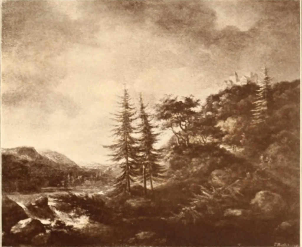 An illustration from Illustrated catalogue of the fourth series of 100 paintings by old masters of the Dutch, Flemish, Italian, French, and English schools : being a portion of the Sedelmeyer Gallery, which contains about 1500 pictures by ancient and modern artists, 1897, leaf 53