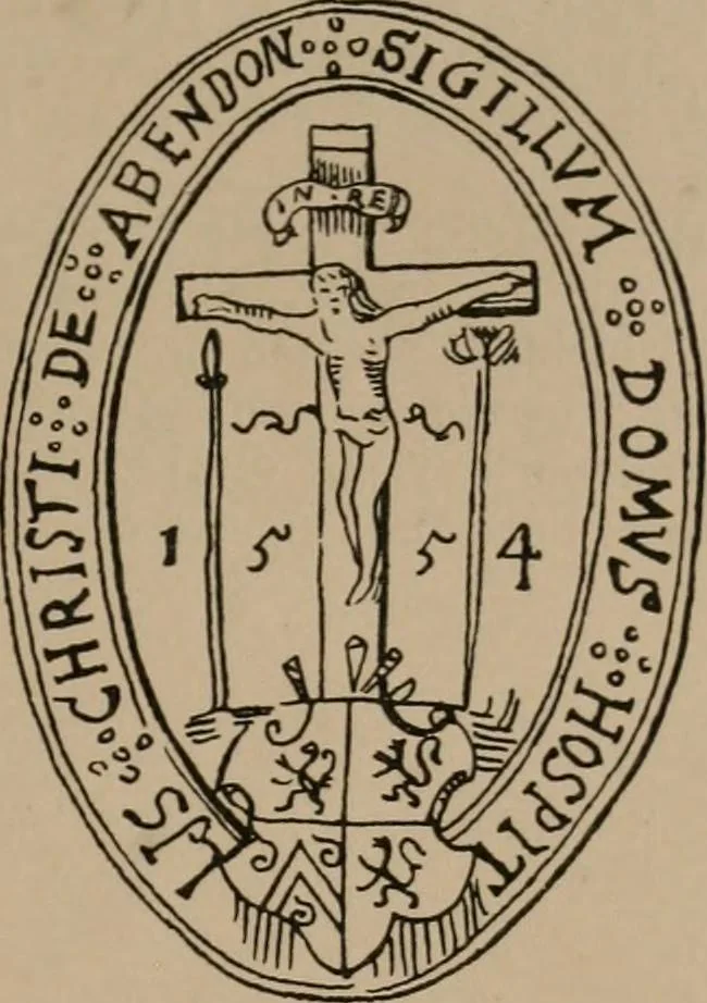 An illustration from The four visitations of Berkshire made and taken by Thomas Benolte, Clarnceuc, anno 1532; by William Harvey, Clarnceux, anno 1566; by Henry Chiting, Chester herald, and John Philipott, Rouge dragon, for William Camden, Clarenceux, anno 1623; and by Elias Ashmole, Windsor herald, for Sir Edward Bysshe, Clarenceux, anno 1665-66, 1907, leaf 175