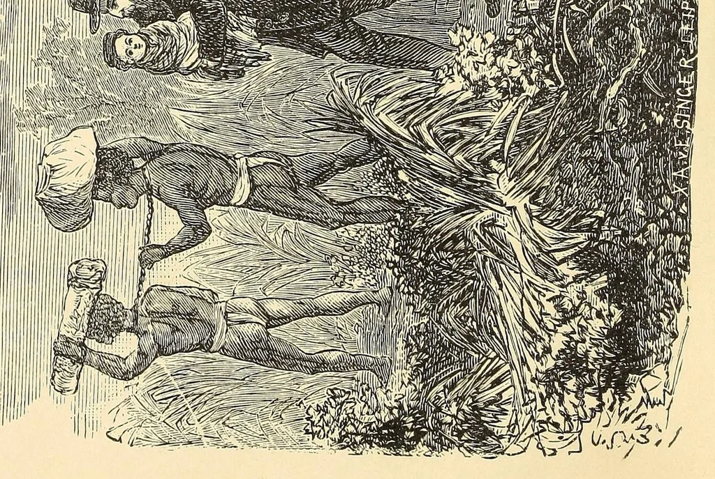 An illustration from Four years in Ashantee, 1878, leaf 6