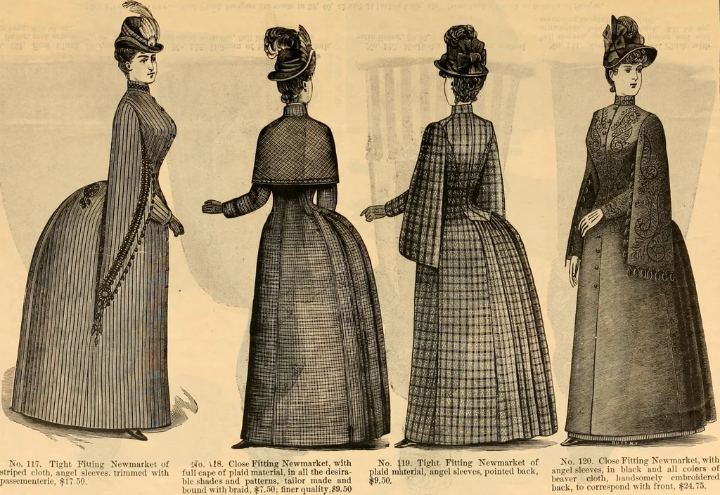 An illustration from Fox and Kelly's fashion catalogue illustrated : fall and winter 1888-9., 1888, leaf 10