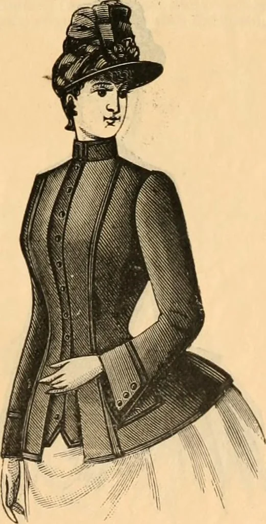 An illustration from Fox and Kelly's fashion catalogue illustrated : fall and winter 1888-9., 1888, leaf 12