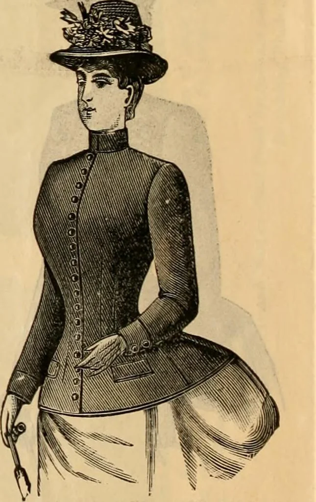 An illustration from Fox and Kelly's fashion catalogue illustrated : fall and winter 1888-9., 1888, leaf 13