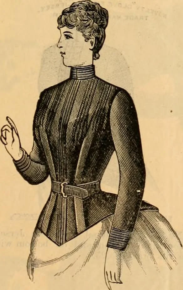 An illustration from Fox and Kelly's fashion catalogue illustrated : fall and winter 1888-9., 1888, leaf 14