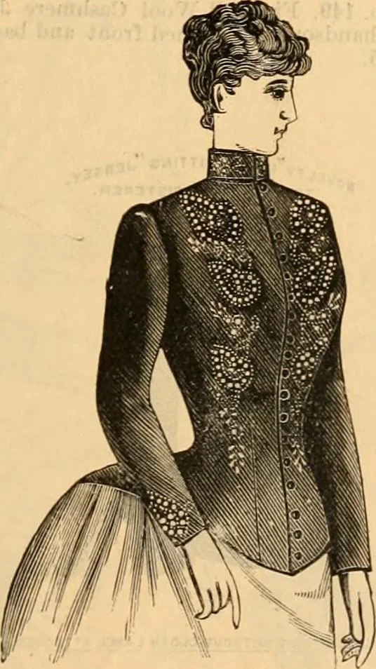 An illustration from Fox and Kelly's fashion catalogue illustrated : fall and winter 1888-9., 1888, leaf 14