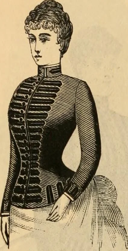An illustration from Fox and Kelly's fashion catalogue illustrated : fall and winter 1888-9., 1888, leaf 15
