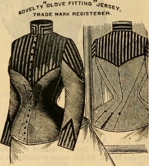 An illustration from Fox and Kelly's fashion catalogue illustrated : fall and winter 1888-9., 1888, leaf 15