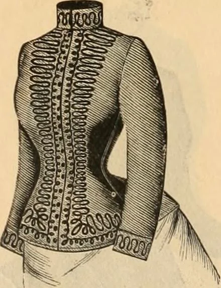 An illustration from Fox and Kelly's fashion catalogue illustrated : fall and winter 1888-9., 1888, leaf 15