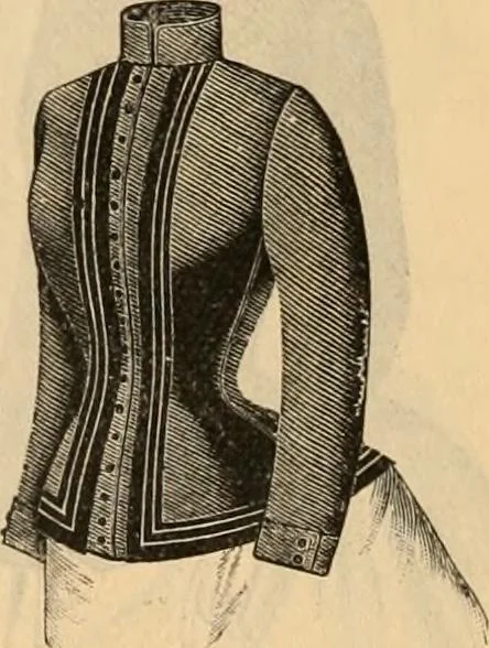 An illustration from Fox and Kelly's fashion catalogue illustrated : fall and winter 1888-9., 1888, leaf 15