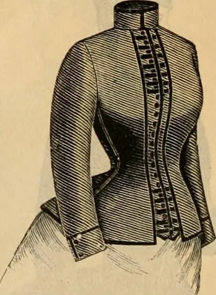 An illustration from Fox and Kelly's fashion catalogue illustrated : fall and winter 1888-9., 1888, leaf 15