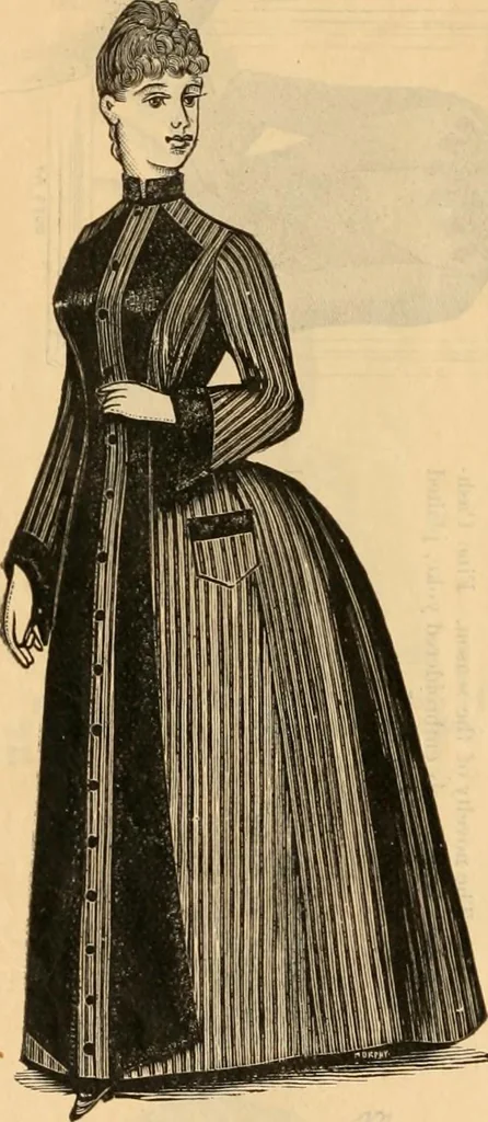 An illustration from Fox and Kelly's fashion catalogue illustrated : fall and winter 1888-9., 1888, leaf 17
