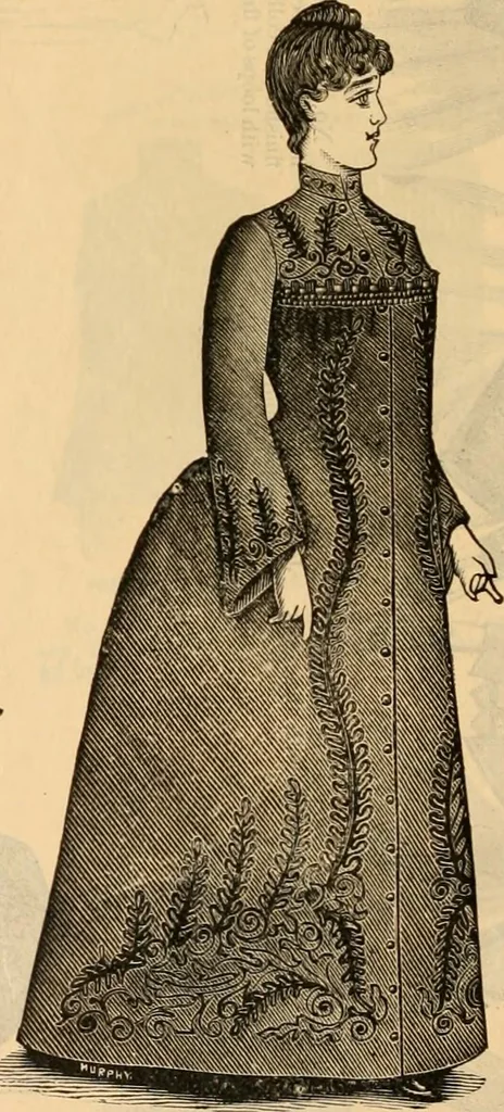 An illustration from Fox and Kelly's fashion catalogue illustrated : fall and winter 1888-9., 1888, leaf 17