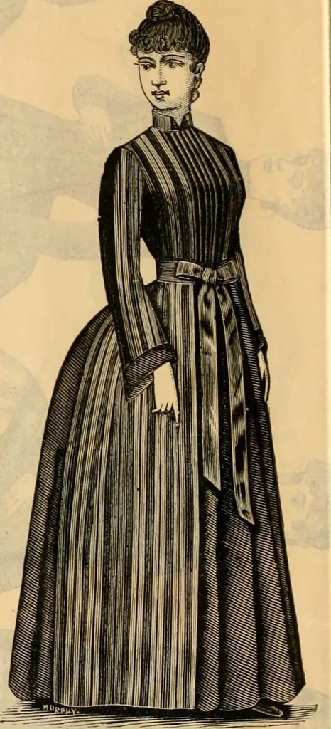 An illustration from Fox and Kelly's fashion catalogue illustrated : fall and winter 1888-9., 1888, leaf 17