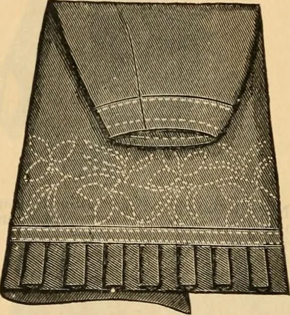 An illustration from Fox and Kelly's fashion catalogue illustrated : fall and winter 1888-9., 1888, leaf 19