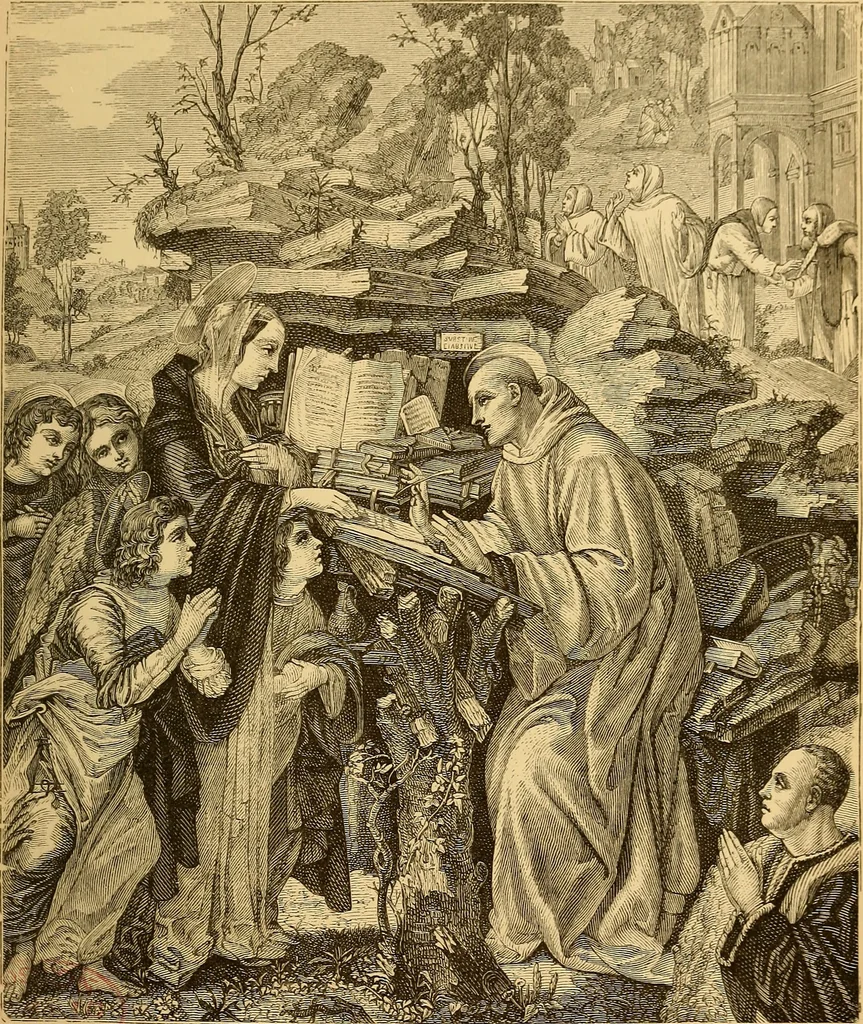 An illustration from Fra Angelico, 1881, leaf 102