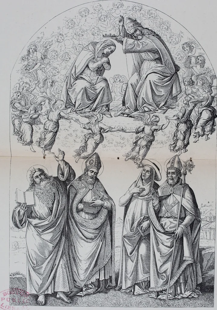An illustration from Fra Angelico, 1881, leaf 130