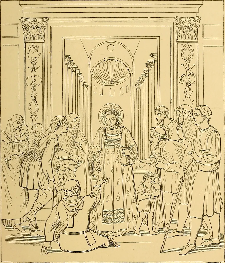An illustration from Fra Angelico, 1881, leaf 72