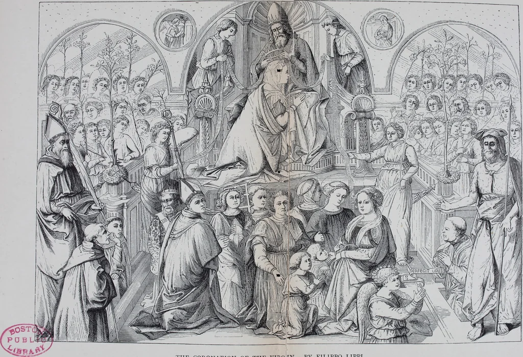 An illustration from Fra Angelico, 1881, leaf 88