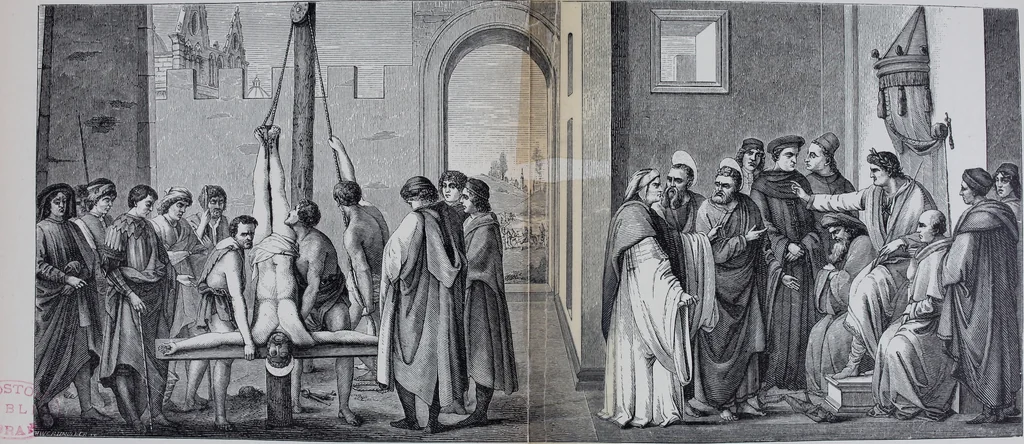 An illustration from Fra Angelico, 1881, leaf 98