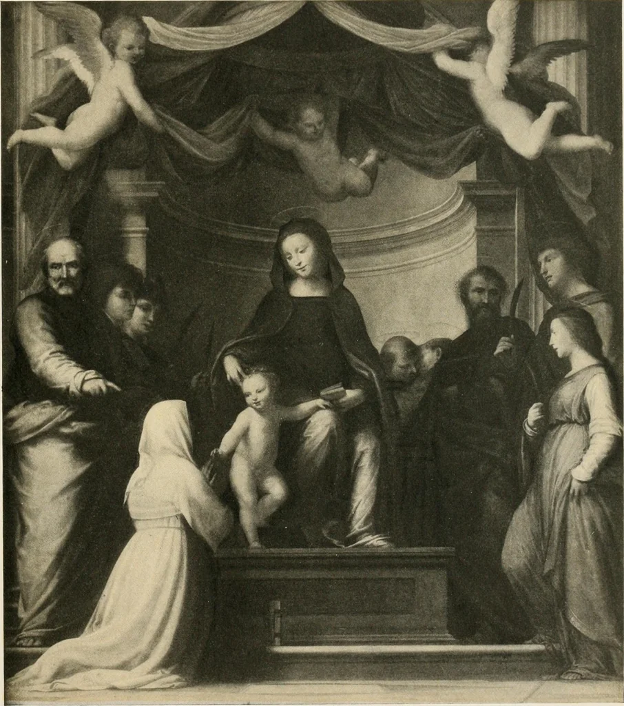 An illustration from Fra Bartolommeo : Florentine school, 1904, leaf 20