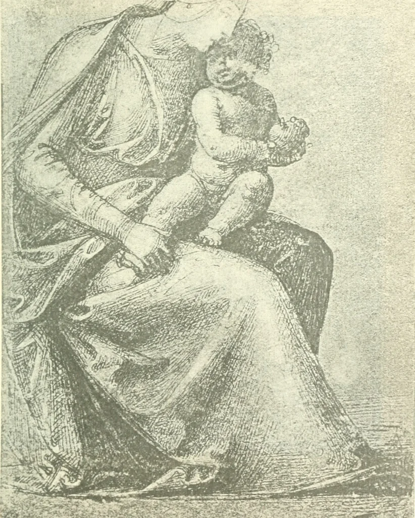 An illustration from Fra Bartolommeo und die Florentiner Renaissance, 1922, leaf 332