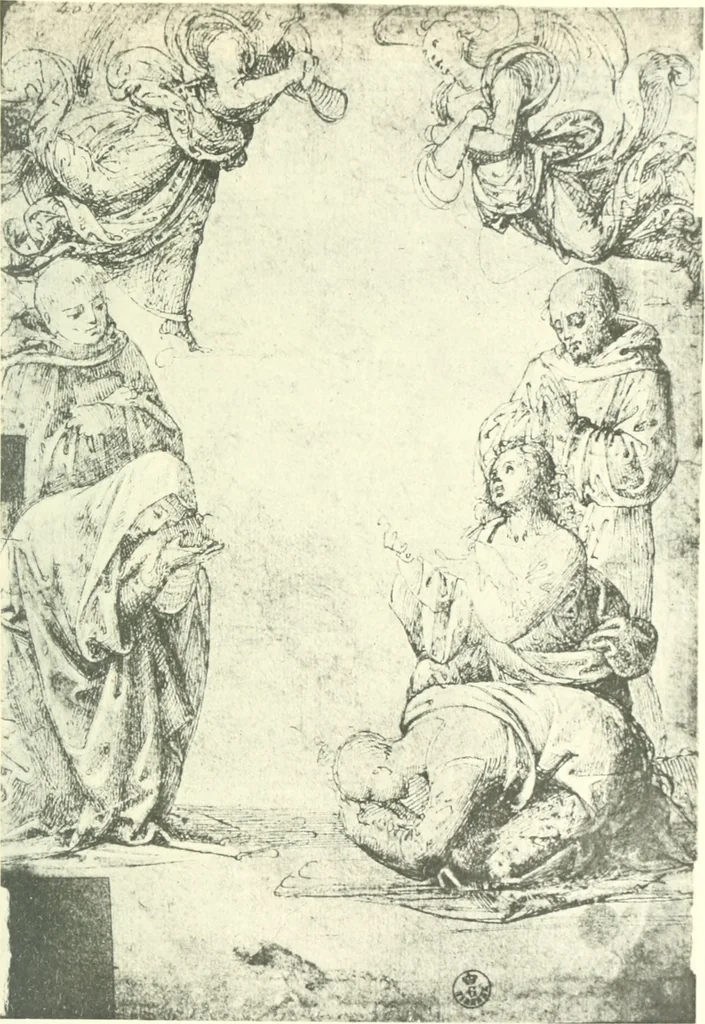 An illustration from Fra Bartolommeo und die Florentiner Renaissance, 1922, leaf 370