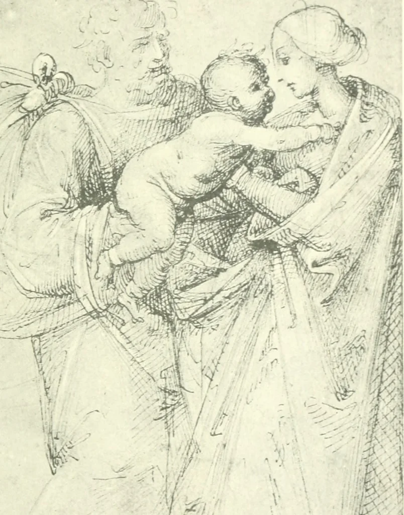 An illustration from Fra Bartolommeo und die Florentiner Renaissance, 1922, leaf 390