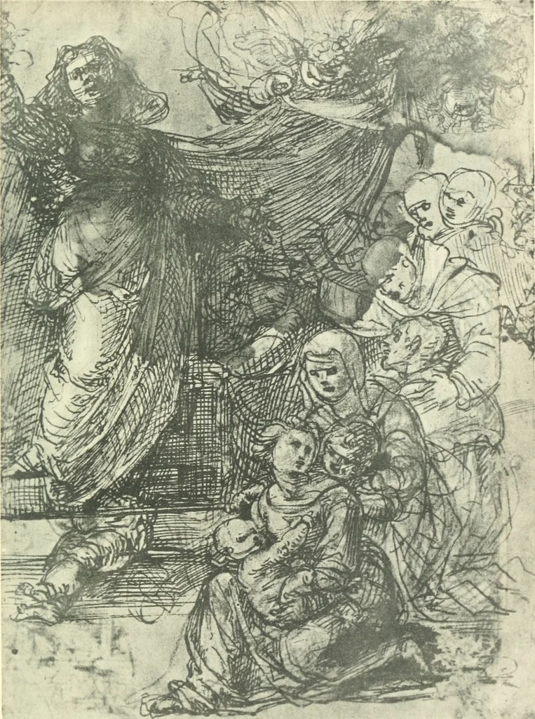 An illustration from Fra Bartolommeo und die Florentiner Renaissance, 1922, leaf 442