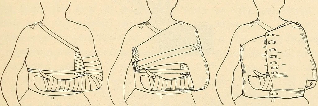An illustration from Fractures and dislocations, diagnosis and treatment, 1915, leaf 132