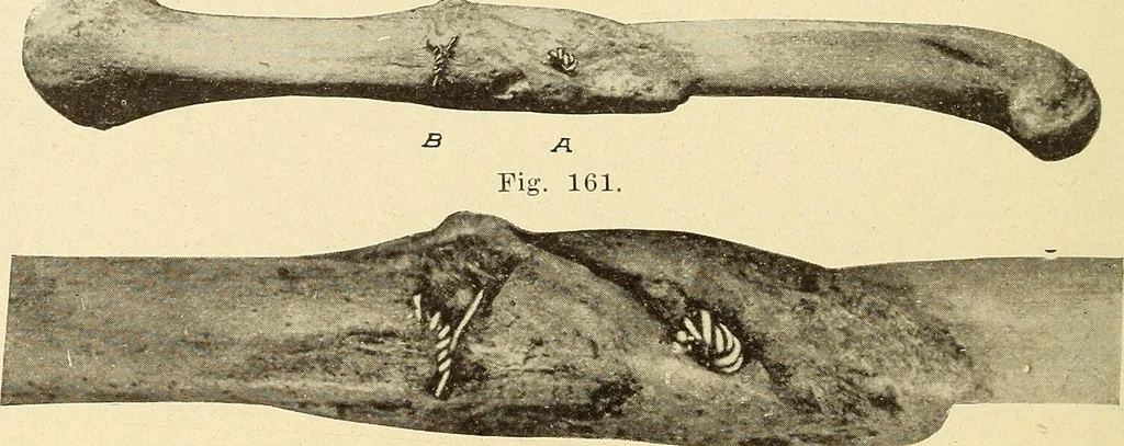 An illustration from Fractures and dislocations, diagnosis and treatment, 1915, leaf 149