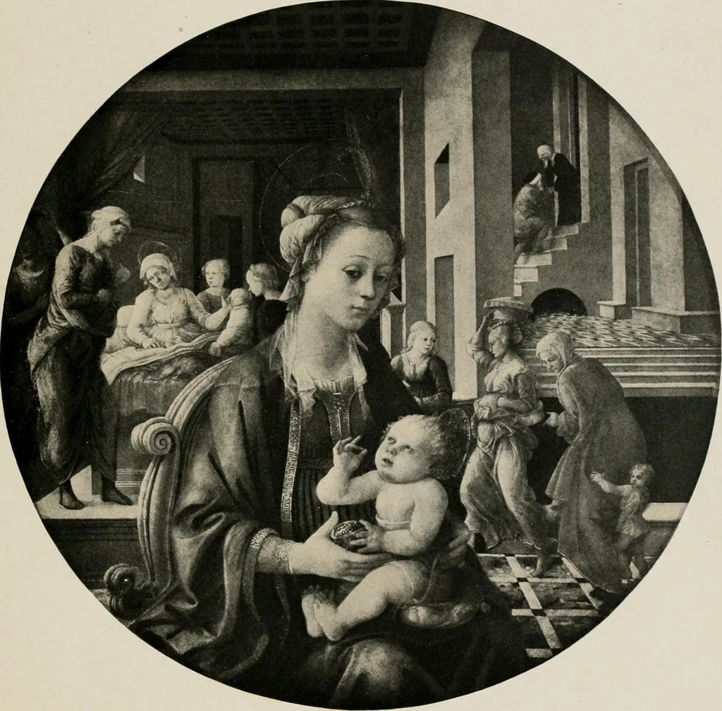 An illustration from Fra Filippo Lippi, 1905, leaf 20