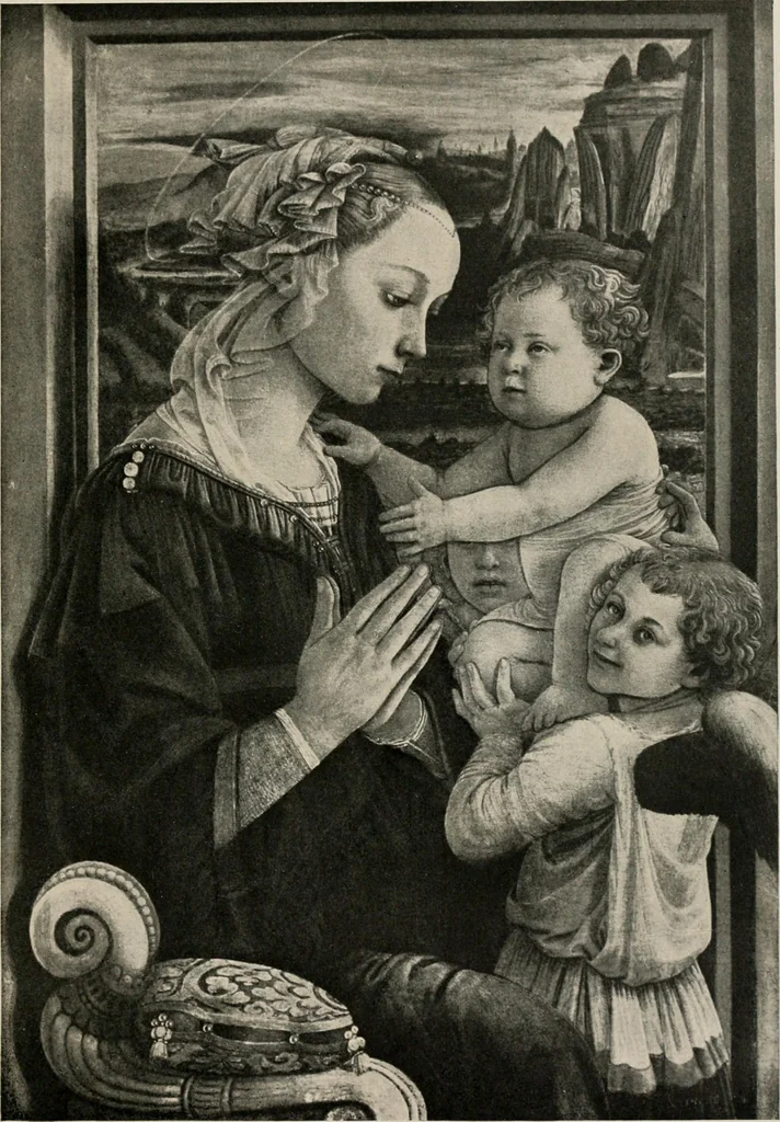 An illustration from Fra Filippo Lippi, 1905, leaf 8