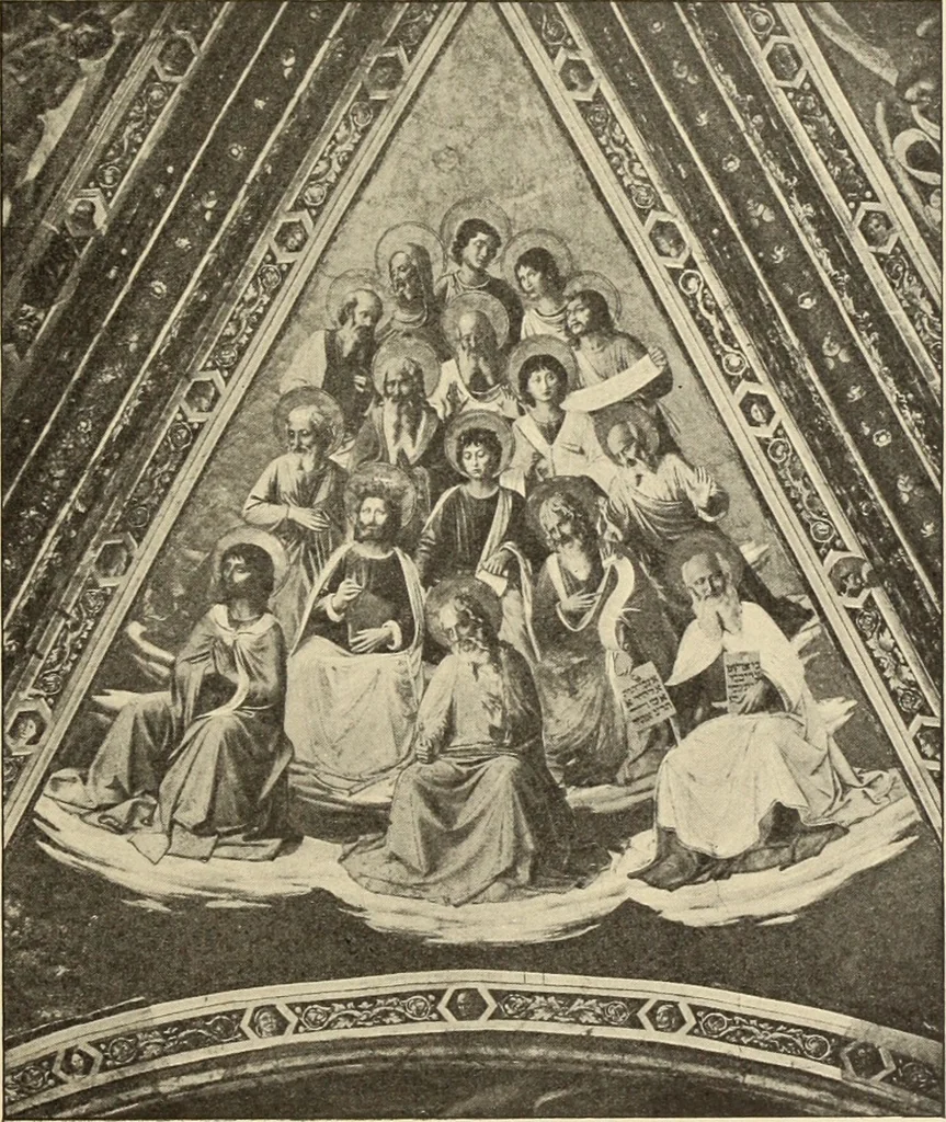 An illustration from Fra Giovanni Angelico da Fiesole : sein Leben und seine Werke, 1895, leaf 102