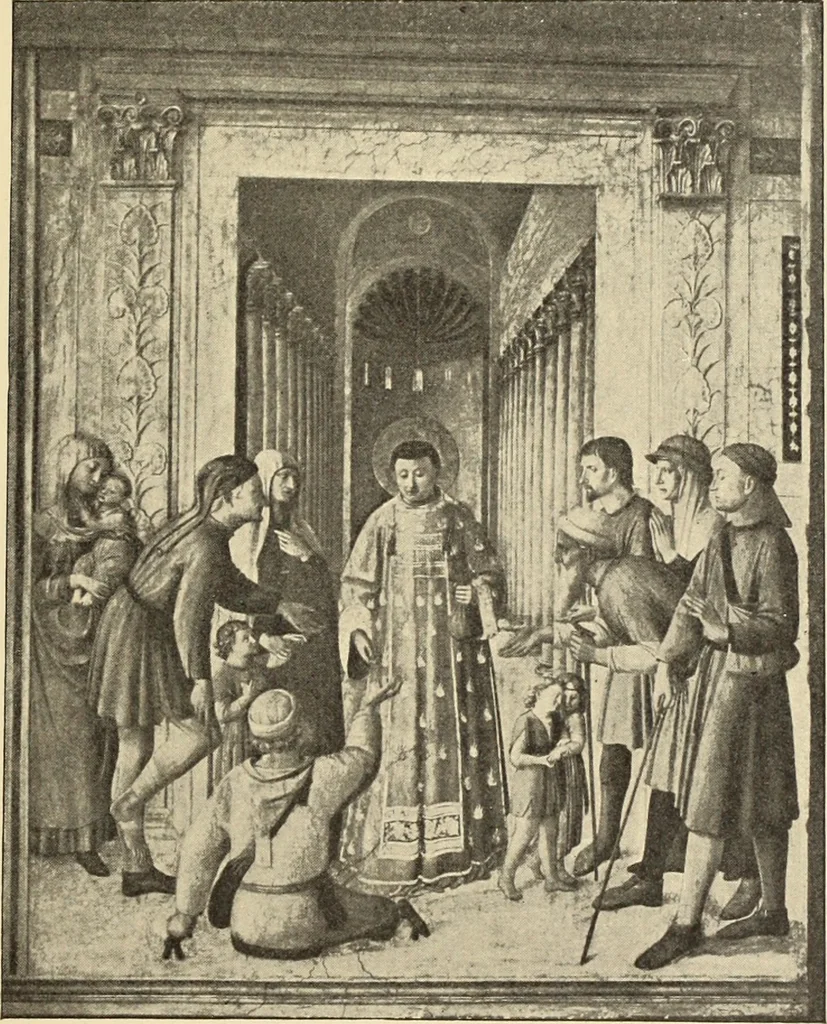 An illustration from Fra Giovanni Angelico da Fiesole : sein Leben und seine Werke, 1895, leaf 108