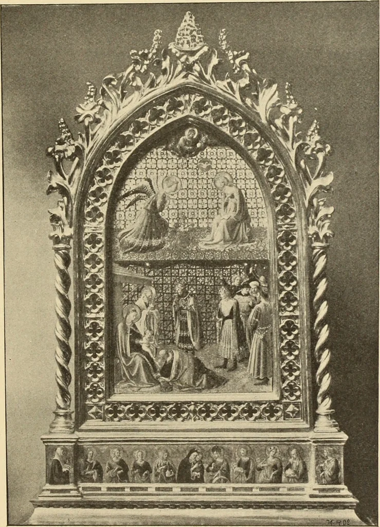 An illustration from Fra Giovanni Angelico da Fiesole : sein Leben und seine Werke, 1895, leaf 30
