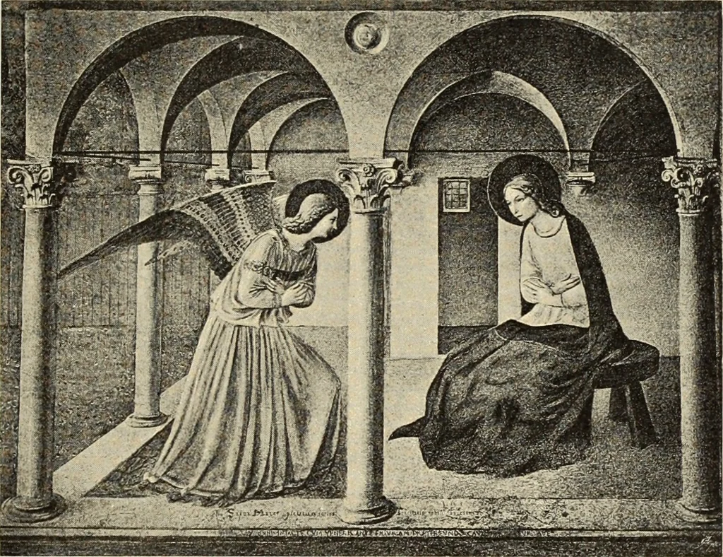 An illustration from Fra Giovanni Angelico da Fiesole : sein Leben und seine Werke, 1895, leaf 48