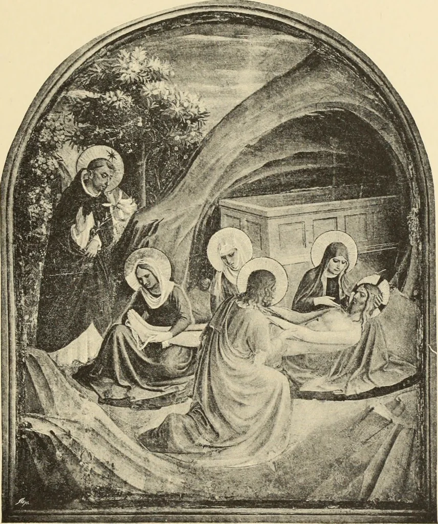 An illustration from Fra Giovanni Angelico da Fiesole : sein Leben und seine Werke, 1895, leaf 56