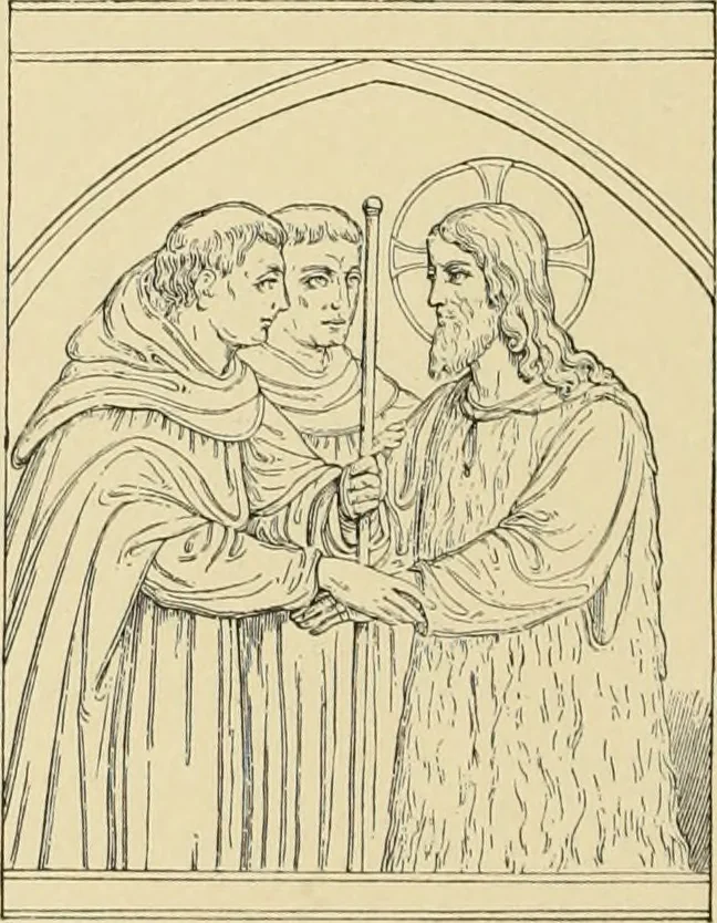An illustration from Fra Giovanni Angelico da Fiesole : sein Leben und seine Werke, 1895, leaf 61