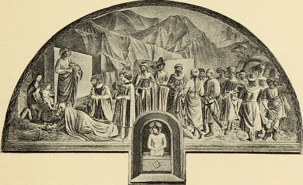 An illustration from Fra Giovanni Angelico da Fiesole : sein Leben und seine Werke, 1895, leaf 64