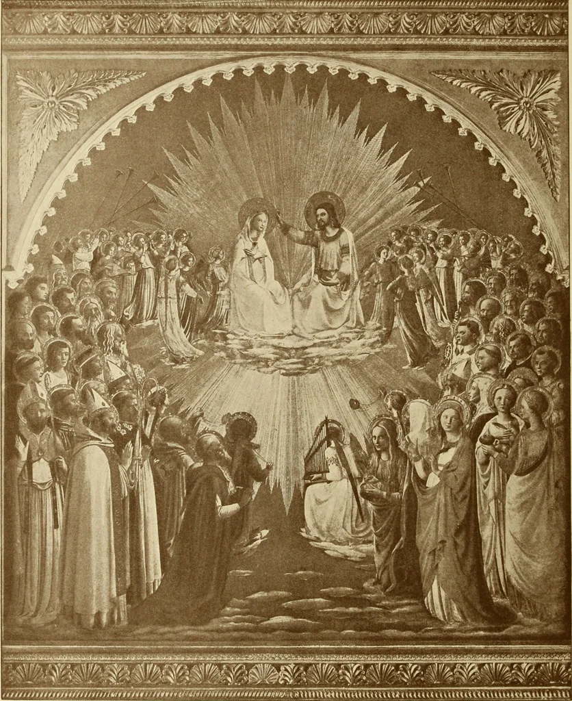 An illustration from Fra Giovanni Angelico da Fiesole : sein Leben und seine Werke, 1895, leaf 7
