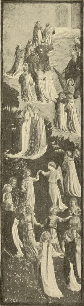 An illustration from Fra Giovanni Angelico da Fiesole : sein Leben und seine Werke, 1895, leaf 76