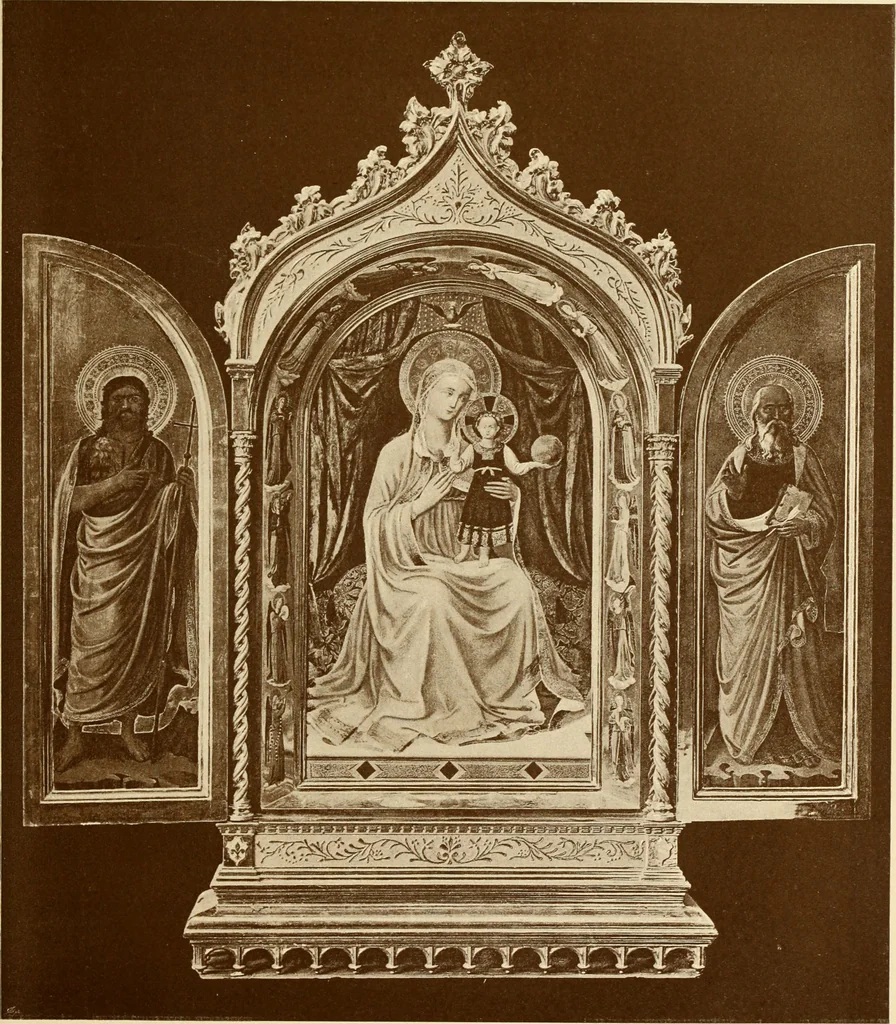 An illustration from Fra Giovanni Angelico da Fiesole : sein Leben und seine Werke, 1895, leaf 84