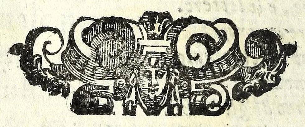 An illustration from Fragmenti di alcune scritture della signora Isabella Andreini, comica gelosa, & academica intenta, 1625, leaf 10