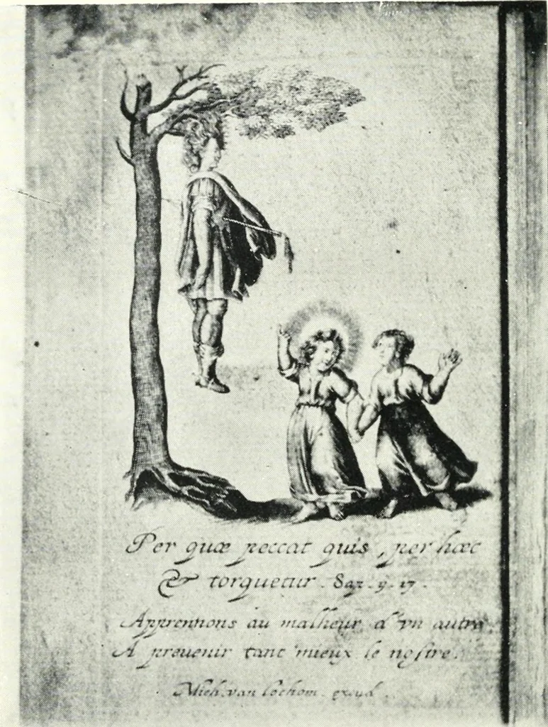 An illustration from Fragrance among old volumes; essays and idylls of a book lover, 1910, leaf 121