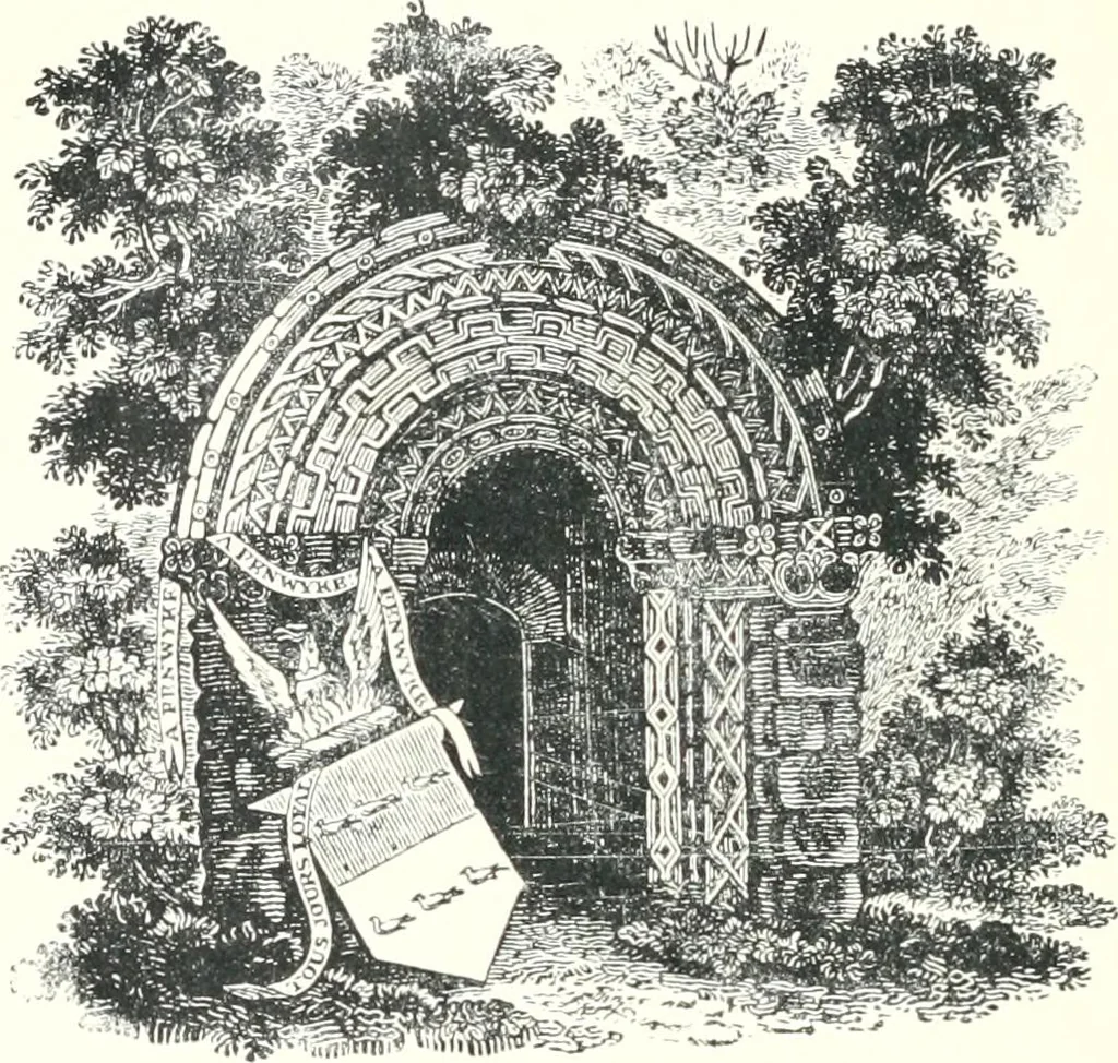 An illustration from Fragrance among old volumes; essays and idylls of a book lover, 1910, leaf 87