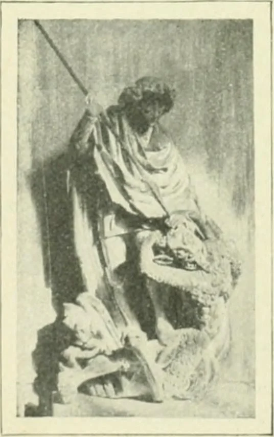 An illustration from France, 1911, leaf 127