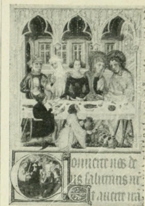 An illustration from France, 1911, leaf 142